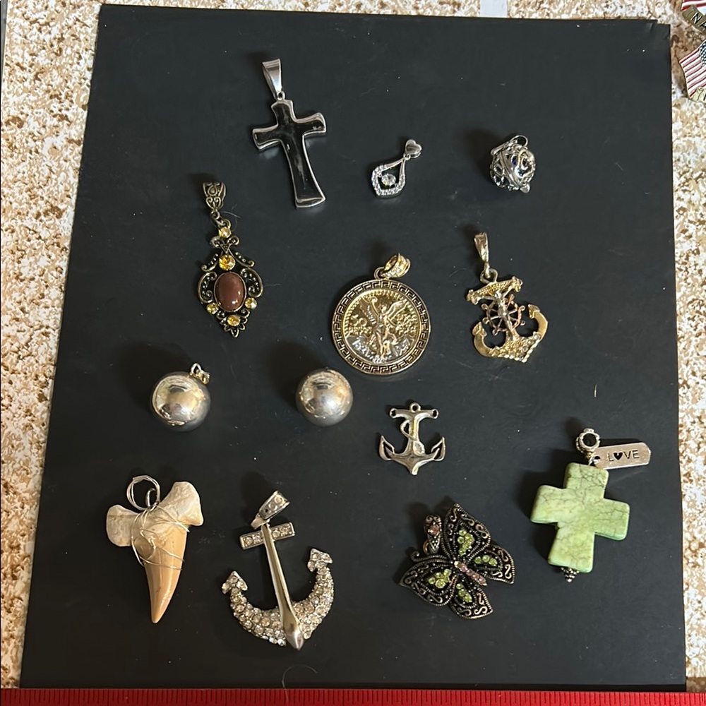 Silver and Gold Pendant Collection